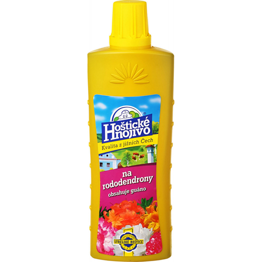 Hoštické hnojivo Rododendrony a Azalky s guánem 500ml