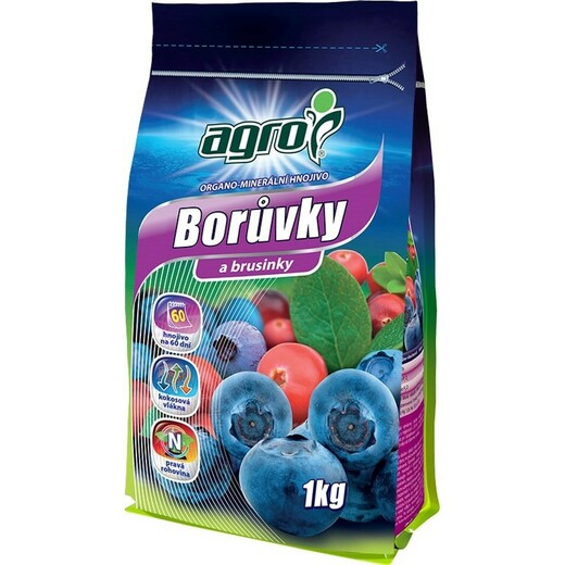 Agro organominerální hnojivo borůvky a brusinky 1kg