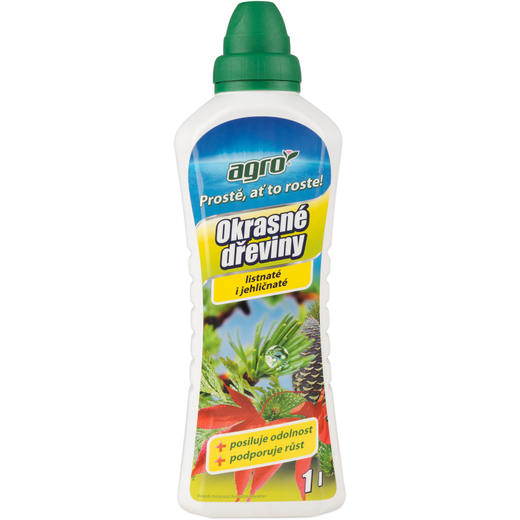 Agro hnojivo pro okrasné dřeviny 1 l