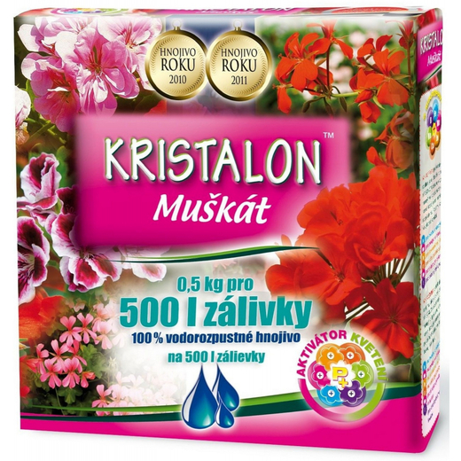 Agro Kristalon hnojivo muškát 0,5 kg