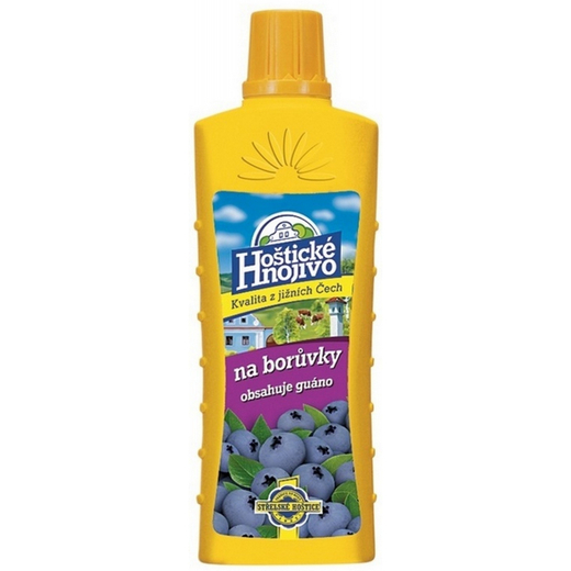 Hoštické hnojivo Borůvky s guánem 500ml