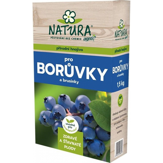 NATURA přírodní hnojivo na borůvky a brusinky 1,5 kg